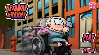 GETAWAY GRANNY - FREE ANGRY RACING GRAN SKATEBOARD RUN EDITION 1.1 IOS