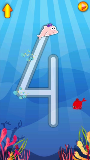 Montessori Sea Numbers - Kids learn by tracing numbers(圖3)-速報App