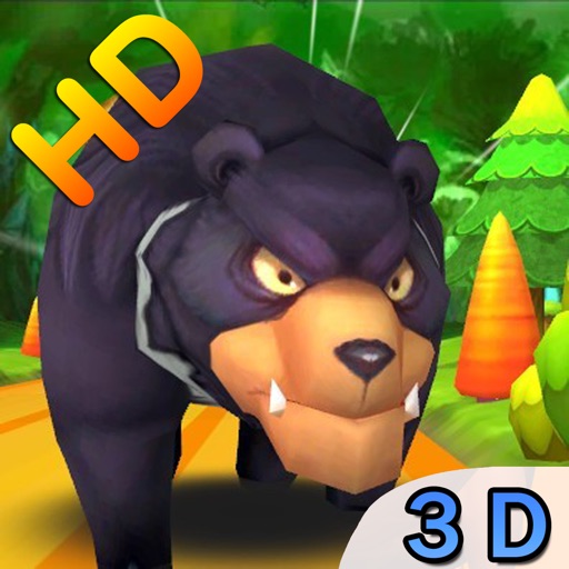 Mega Run and Jump - Pig Survival Bear Forest HD iOS App