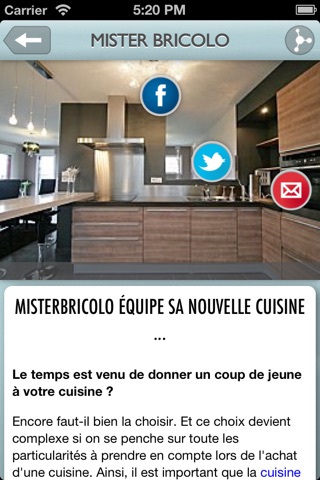 MisterBricolo - Décoration, bricolage, conseils et bons plans pour la maison! screenshot 2