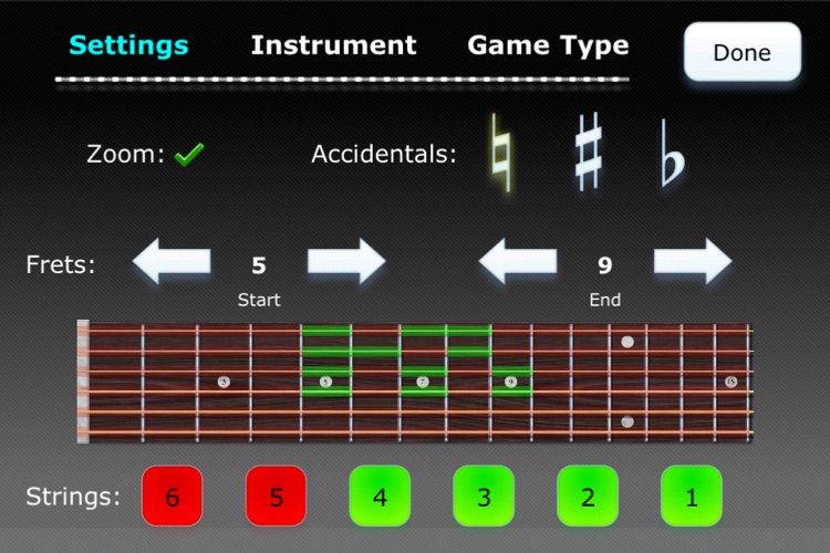 Fret Tester - Learn Notes for Guitar, Bass, and Mandolin screenshot-4
