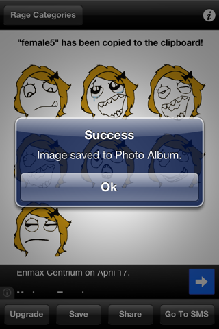 RageToSMS Lite - Rage Faces for Texting and SMS screenshot 3
