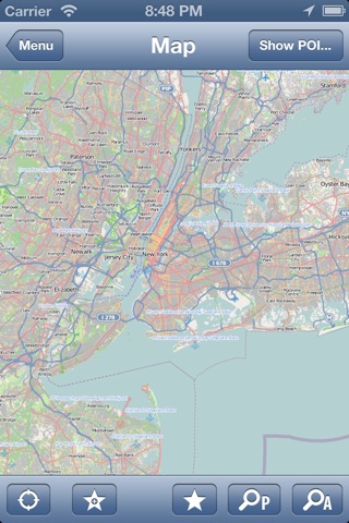 New York City, USA Offline Map - PLACE STARS screenshot 2