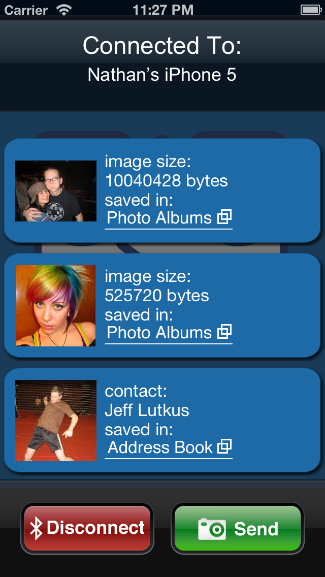 Bluetooth Photo Share Pro Screenshot 5