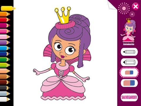 Color Princesses - Jeux de coloriage pour enfants screenshot 2