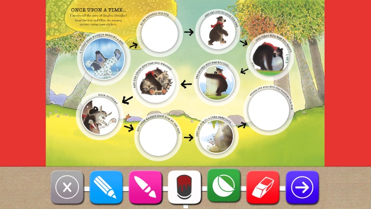 Hugless Douglas Sticker Activity App