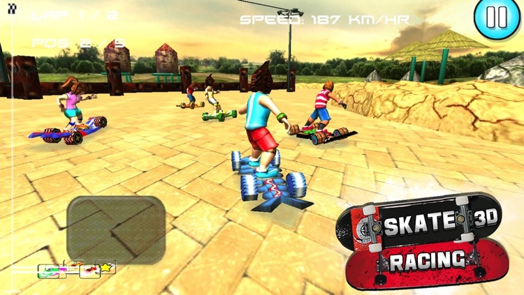 Skate Racing 3D ( Free Racing games )