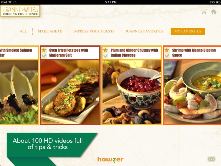 Joanne Weir's Cooking Confidence: Appetizers