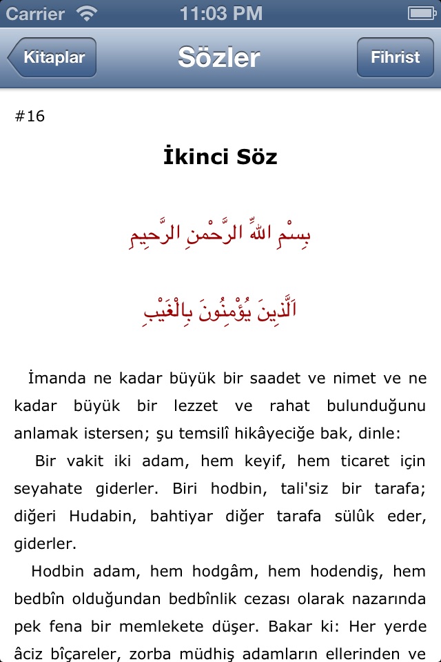 Risale-i Nur screenshot 2