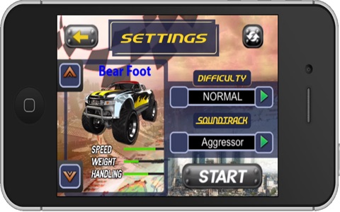 Monster Truck Bandits - Big Wheel Racers HD screenshot 2