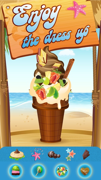 My Frozen Ice Cream Sundae Maker - The Virtual Candy Cone Sugar Pop Cotton Party Shop Game screenshot-3