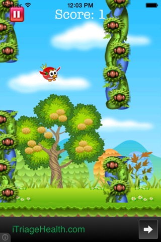 Clumsy Flappy Fat Bird - FREE screenshot 2