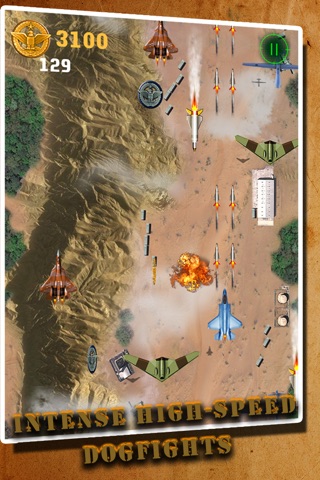 Air Drone Combat - Military Jet Fighter Aircraft Battle Simulation Game screenshot 2