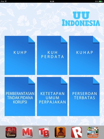UU Indonesia iPad UU Indonesia iPad