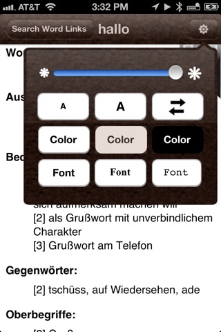 Deutsch Wörterbuch screenshot 3
