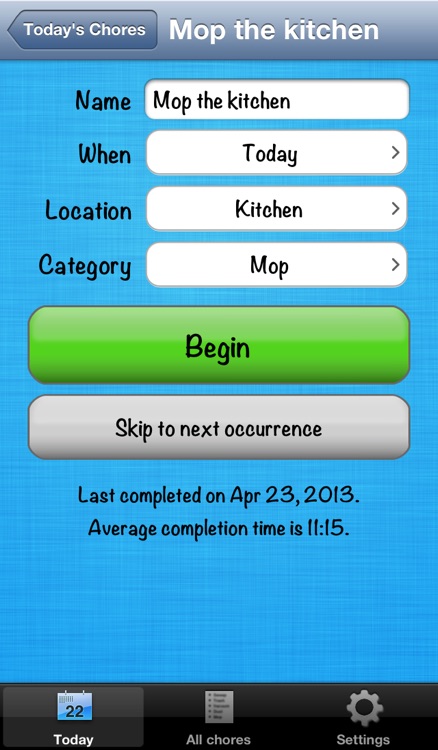 Chore Buddy - manage your household chores