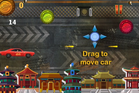 Turbo Cars Vs Temple Ninjas: Speed Racing Game screenshot 3