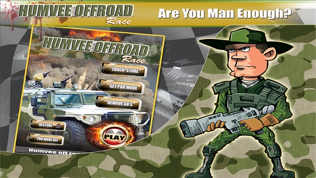 Army Battle Humvee Dessert Offroad Racing Assault : Drive Re(圖1)-速報App