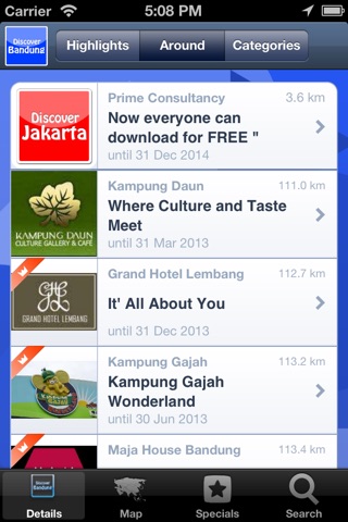 Discover Bandung screenshot 2