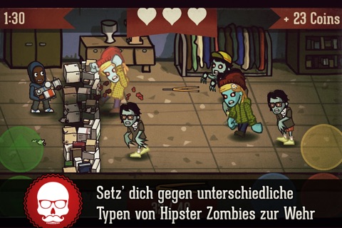 Hipster Zombies screenshot 3