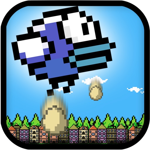 Blue Bird Bombers - Angry Flapper City Destroyer icon