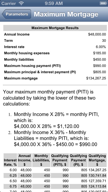 Mortgage and Financial Calculator Suite screenshot-4