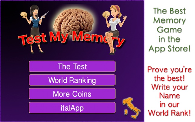 ‎Test My Memory - memory game to improve your brain on the Mac App Store