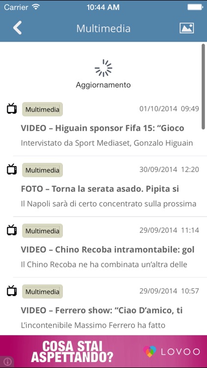 NapoliCalcioLive screenshot-3