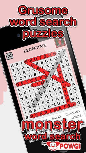 Monster Word Search by POWGI(圖1)-速報App