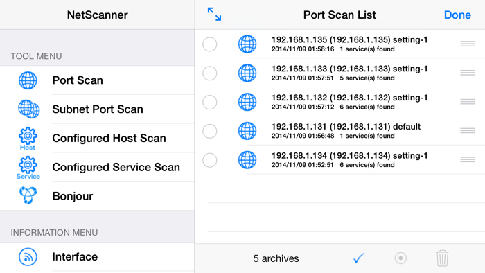 NetScanner for iOS