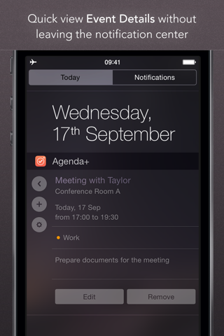 Agenda+ | Calendar & Reminder Widget screenshot 3
