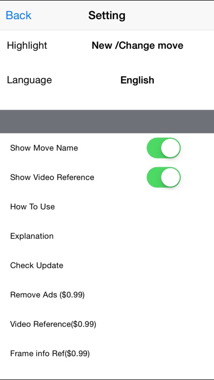 Move List design for Tekken 7 screenshot-3