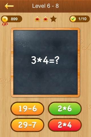 Math Master PRO - education arithmetic puzzle games, train your skills of mathematics screenshot 2