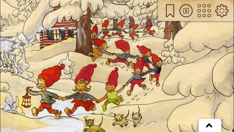 Big Brother and Little Sister Visiting Santa Claus and the Elves on Christmas Eve screenshot-4