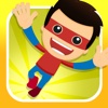 A Clumsy Superhero FREE - Awesome Warrior Flying Race