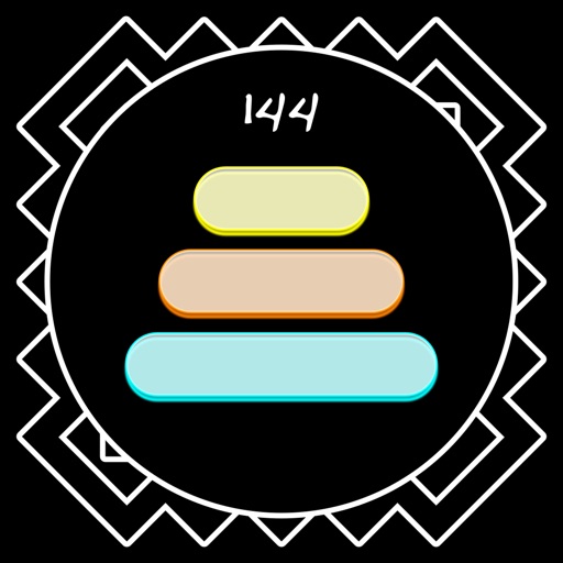 144 Steps icon