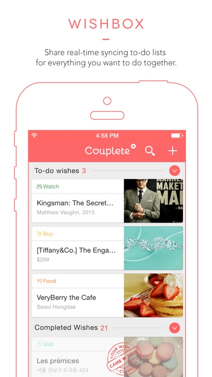 Couplete - The App For Couples