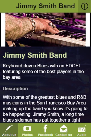 Jimmy Smith Band screenshot 2