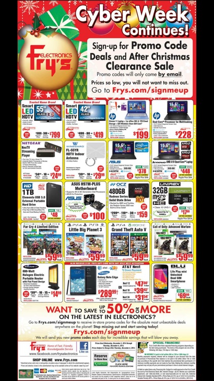 Deals - for Frys Ads!