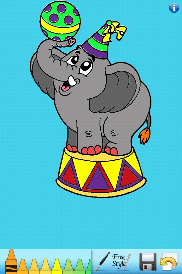 Coloring Book Free - Animals screenshot 2