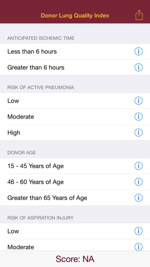 University of Minnesota Donor Lung Quality Index (UMN-DLQI)(圖1)-速報App