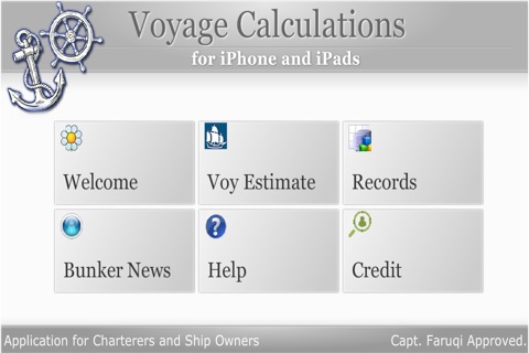 Voyage Estimation and Calculation screenshot 2