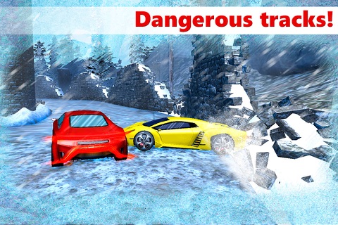 Winter Drift Car Racing 3D screenshot 2