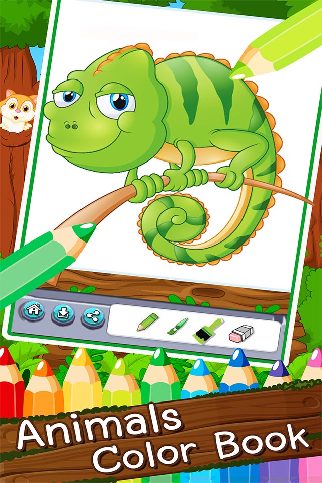 drawing & coloring art book for kid screenshot 3