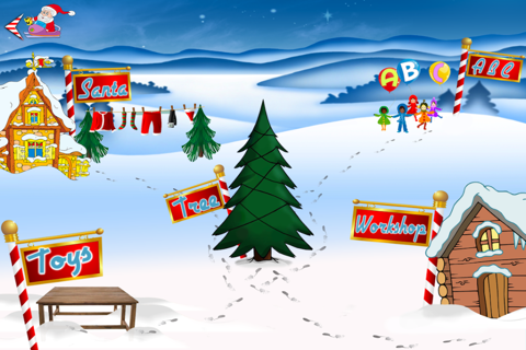 Santa's World Free: An Educational Christmas Game for Kids and Elves screenshot 2