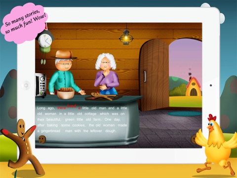 Gingerbread Man for Children by Story Time for Kids screenshot 3