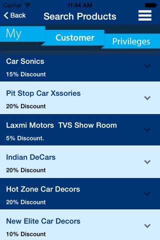 My Customer Privileges India screenshot 4