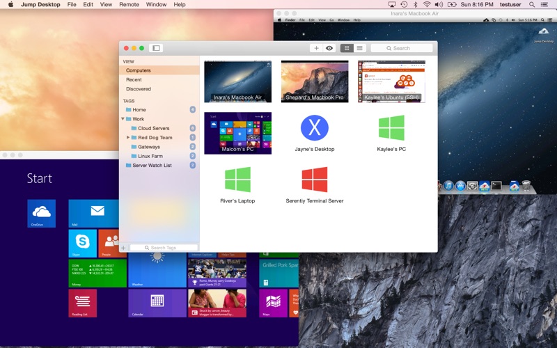 Jump Desktop Screenshot