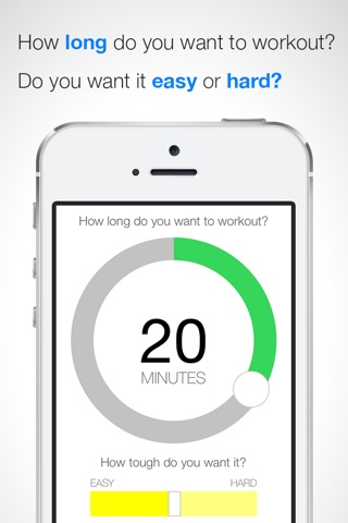 Quickstart workout generator screenshot 4