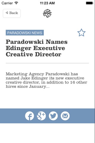 Paradowski Insights screenshot 4